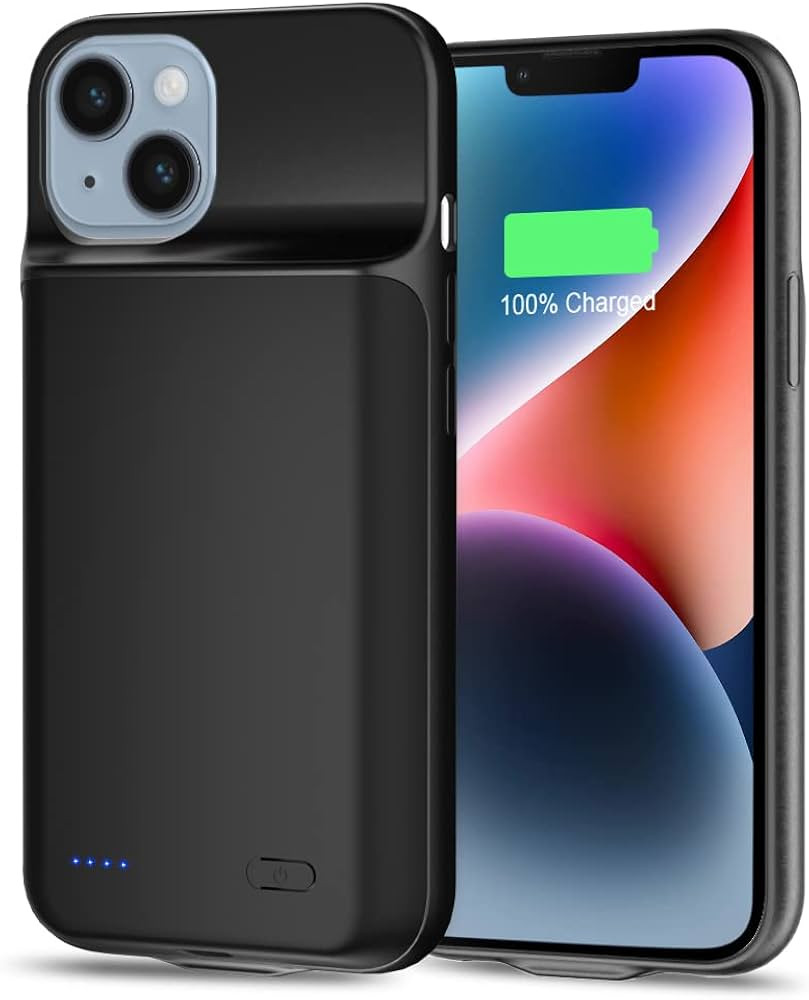 Battery Case for iPhone 14, [6800mAh] 2024 New Upgraded Ultra-high Capacity 0 Cycle Protective Po... | Amazon (CA)