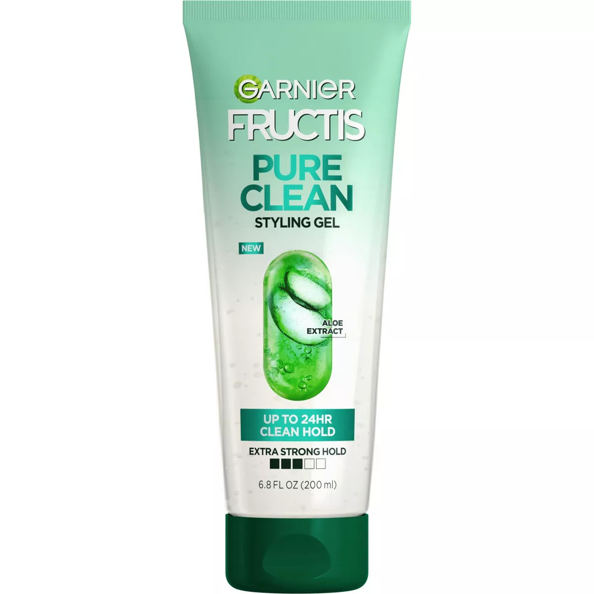 Garnier Fructis Style Pure Clean Extra Strong Hold Hair Gel - 6.8 fl oz | Target
