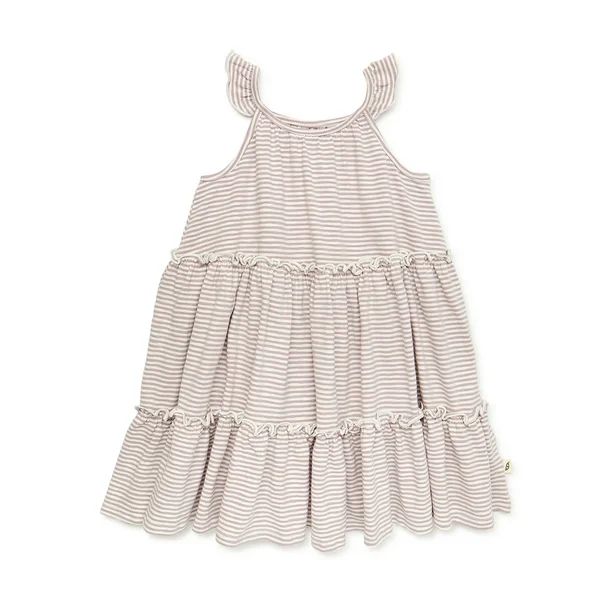 easy-peasy Toddler Girl Sleeveless Tiered Ruffle Dress, Sizes 12M-5T | Walmart (US)