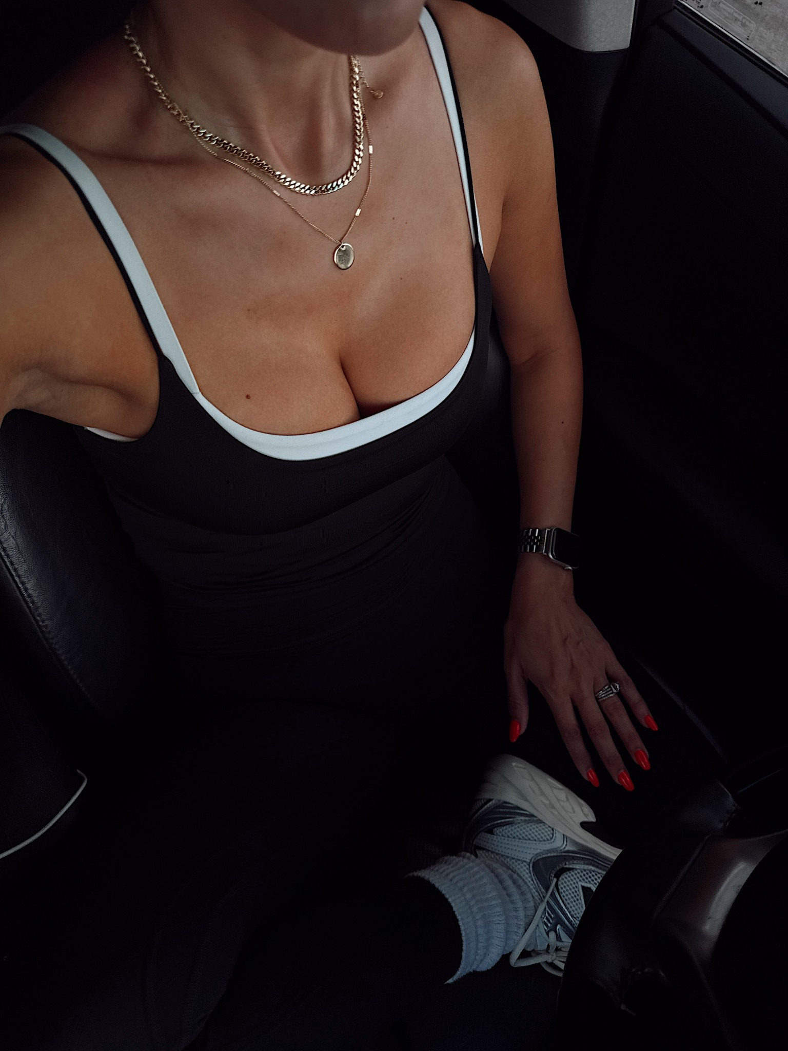 Small tank
Smal bra
Xs leggings 

#LTKActive #LTKfitnessgoals #LTKmorningroutine