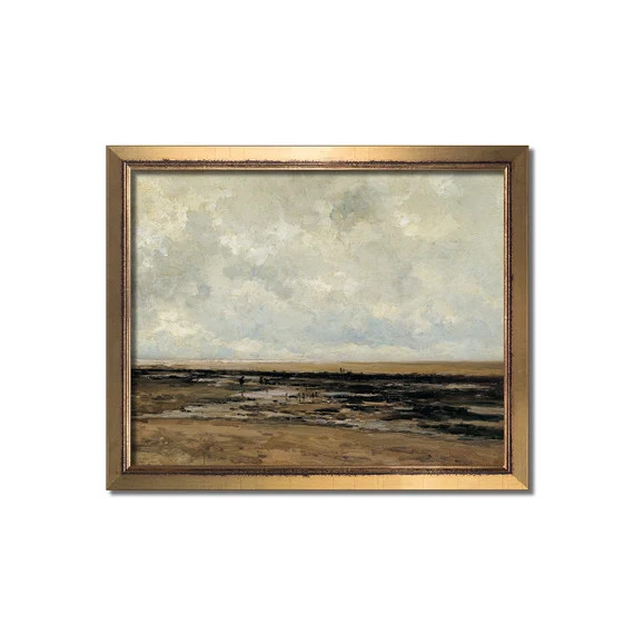 Landscape Vintage Painting Printable Coastal Art Gallery | Etsy | Etsy (US)