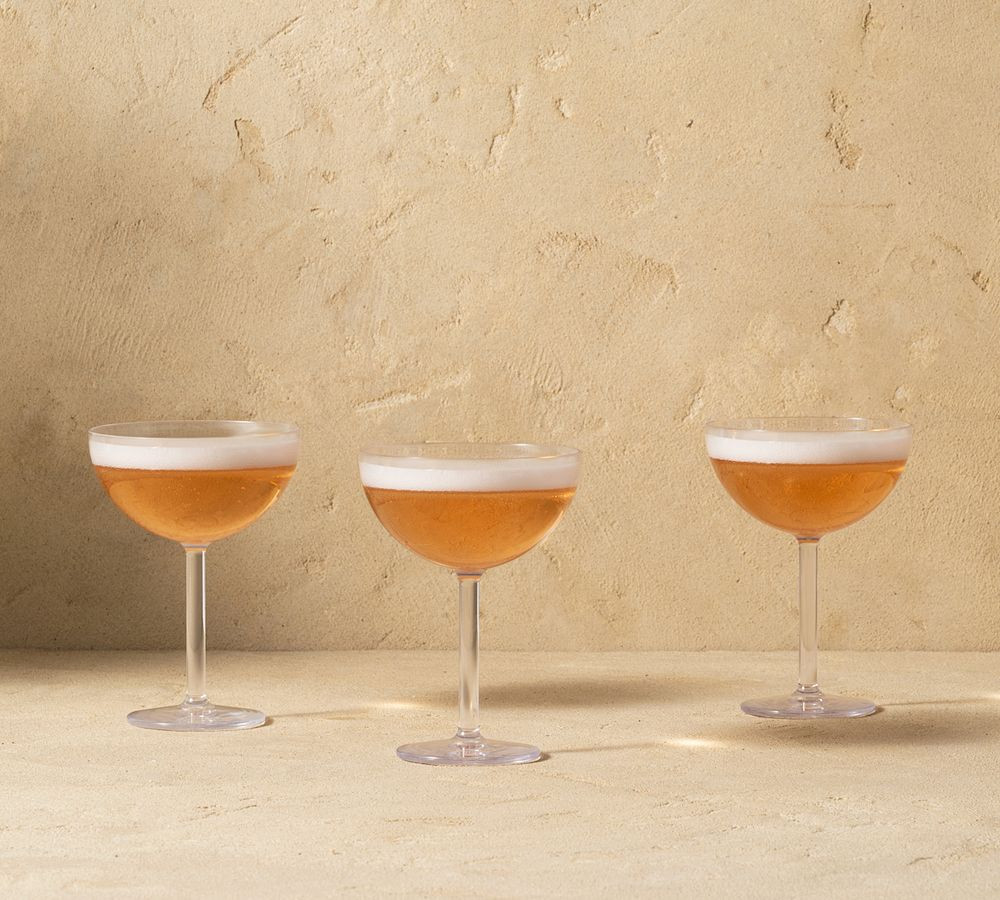 Bodum Oktett Outdoor Coupe Glasses - Set of 4 | Pottery Barn (US)