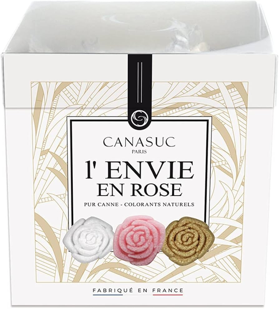Canasuc Paris, L’Envie en Rose | Pur Sucre de Canne | Box of 48 Assorted and Individually Wrapp... | Amazon (US)