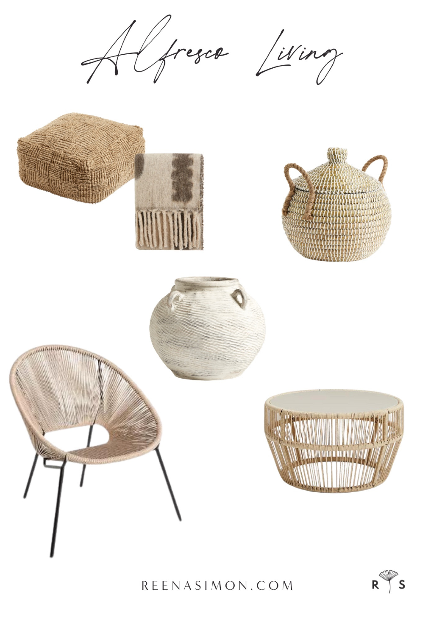 For when the sun comes out, spruce up your garden for some alfresco entertainment 🪴 




Outdoor furniture, vase, wool throw, scandi living, neutral tones



#LTKhome #LTKfindsunder100 #LTKfindsunder50
