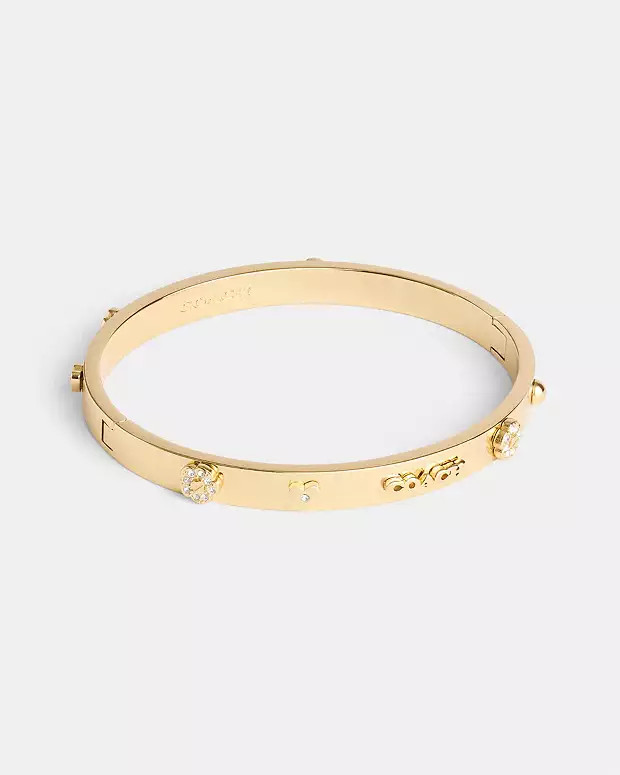Pegged Hinged Bangle | Coach (US)