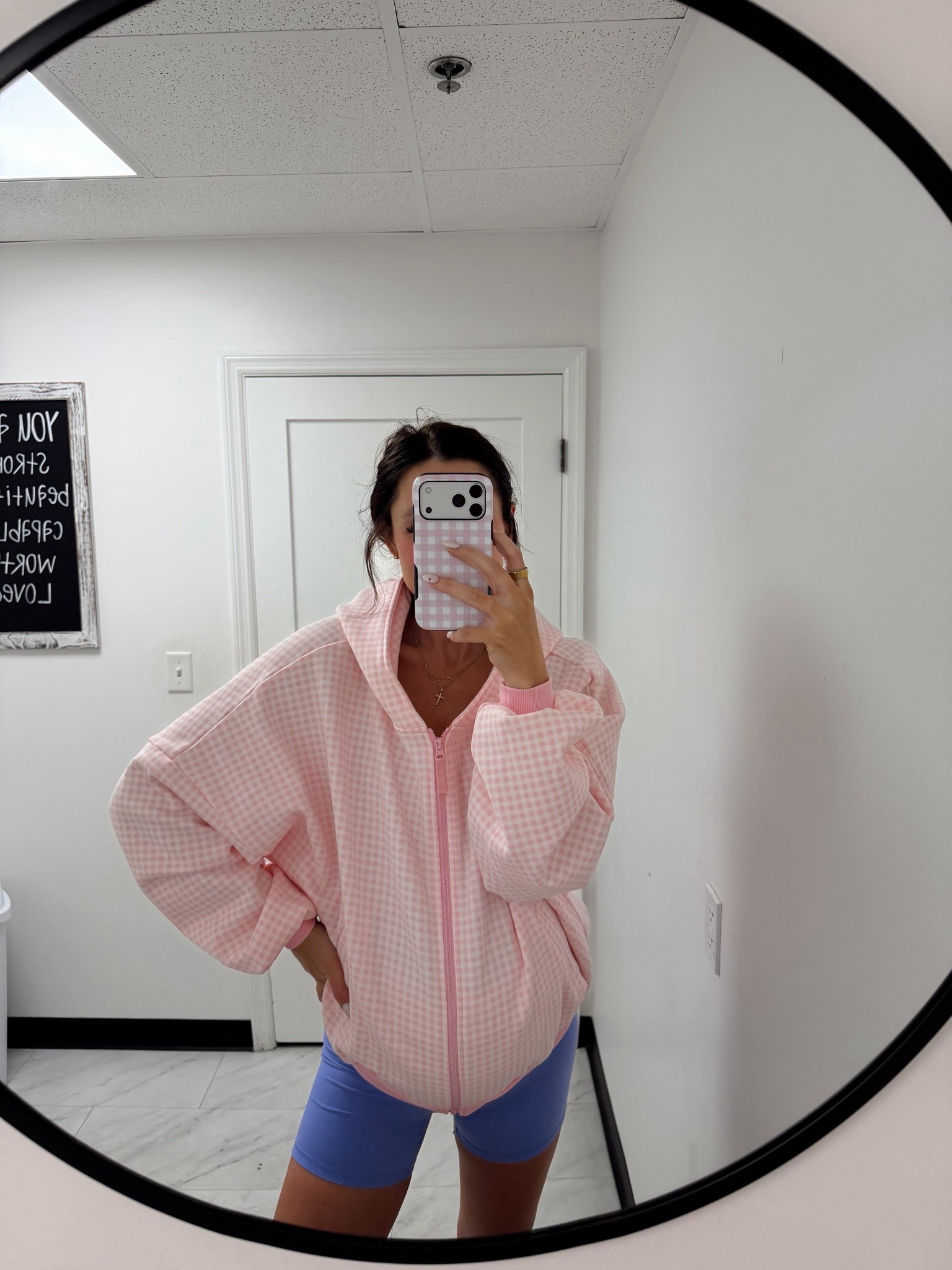 OOTD🥰🩷💜 there’s a big ole bump under that jacket!!🤰🏽

#LTKValentine #LTKActive #LTKootd