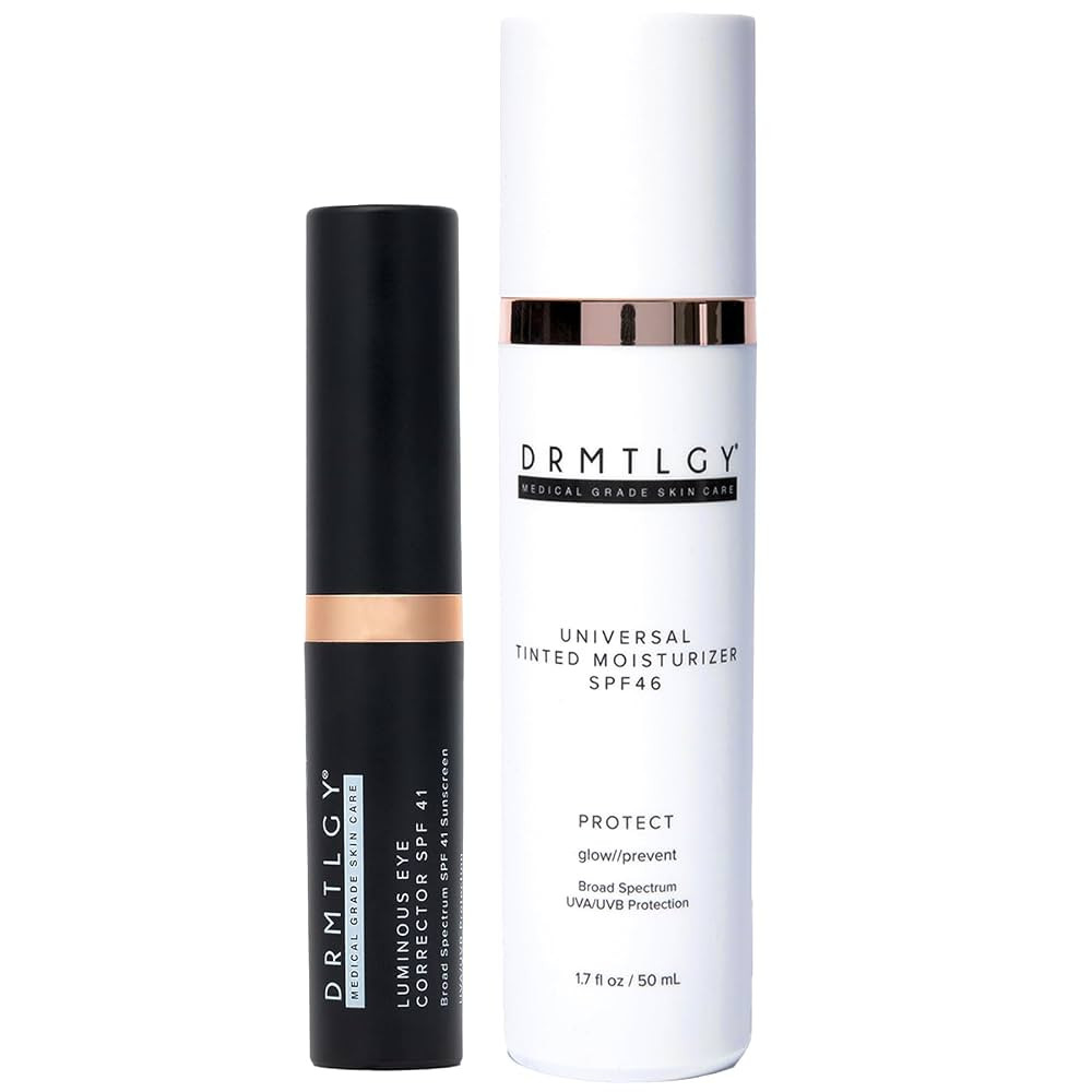 DRMTLGY Makeup Minimalist Duo SPF Bundle - Fair: Luminous Eye Corrector SPF 41 Fair & Anti-Aging ... | Amazon (US)