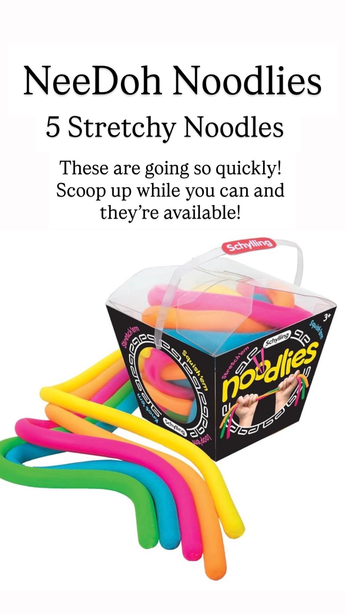 NEEDOH NOODLIES - Stretchy Noodles 

#LTKKids
