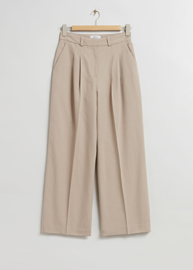 Tailored High-Waist Trousers | & Other Stories US