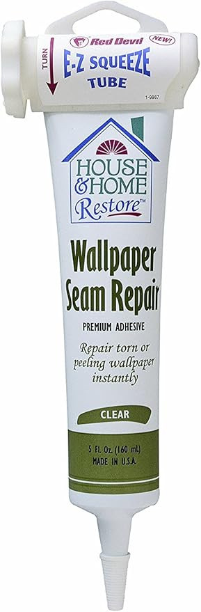 Red Devil 0878 878 Wallpaper Seam Repair, 1-Pack, Clear | Amazon (US)