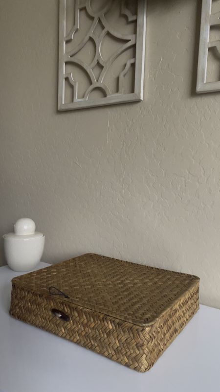 Love these decorative boxes from Amazon. They are big enough to store stuff in them. $25 for the set. 




Amazon decor, storage box, decorative box, gifts, gifts for moms, Mother’s Day gifts, amazon gifts, home gifts, storage boxes, jewelry box, keepsake box 

#LTKHome #LTKVideo #LTKFindsUnder50