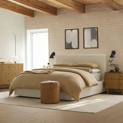 European Flax Linen Duvet Cover & Shams | West Elm (US)