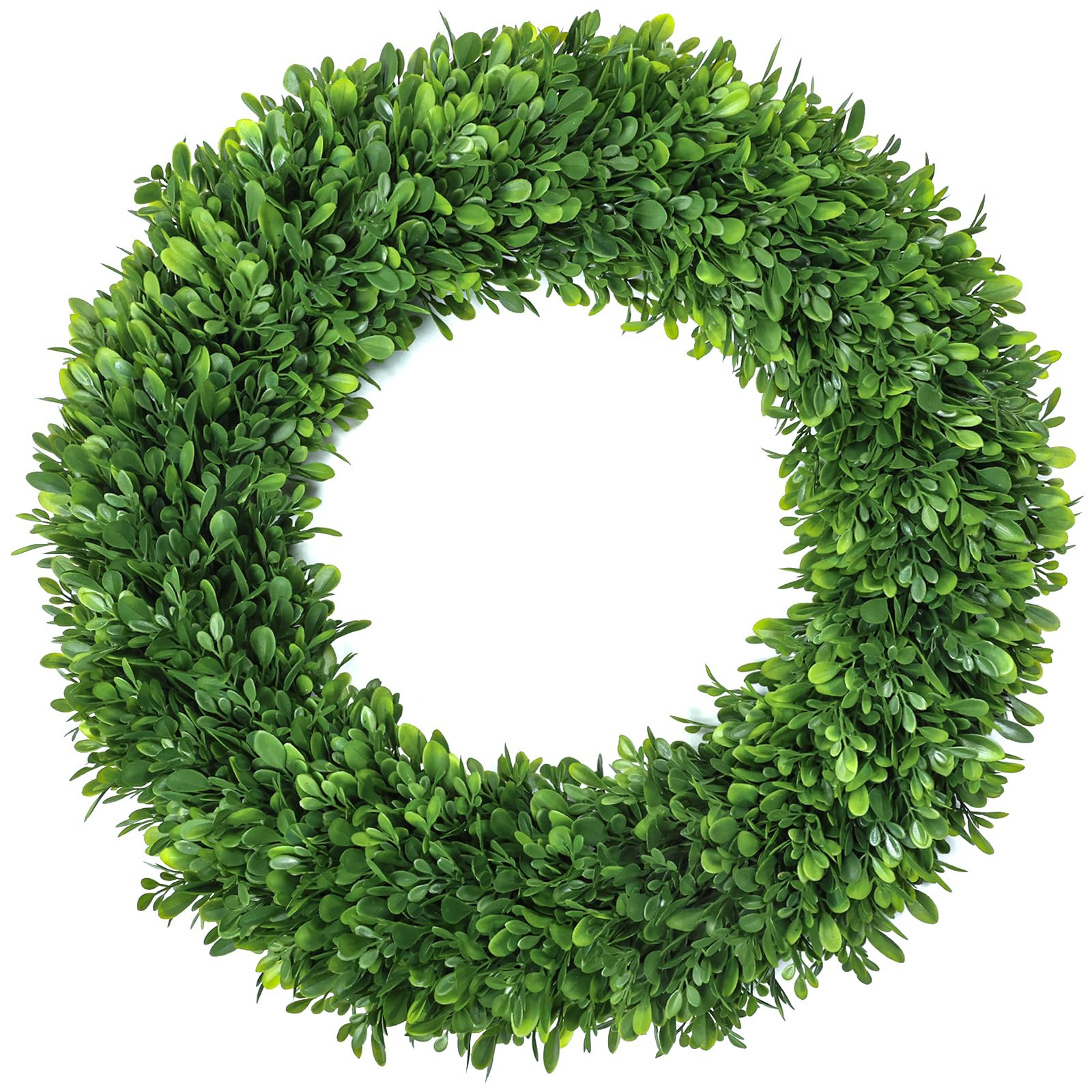 Boxwood Wreaths for Front Door Realistic 22Inch，Spring Wreaths for Front Door Outside ，Front ... | Amazon (US)