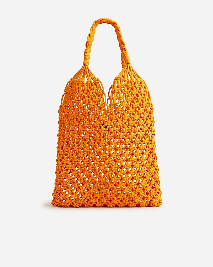 Cadiz hand-knotted rope tote | J. Crew US