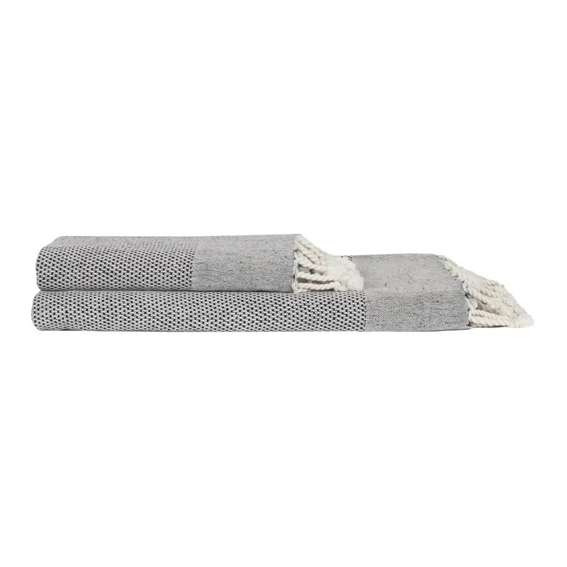 Dakota Fields Luciana Janessa 2 Piece Turkish Cotton Towel Set & Reviews | Wayfair | Wayfair North America