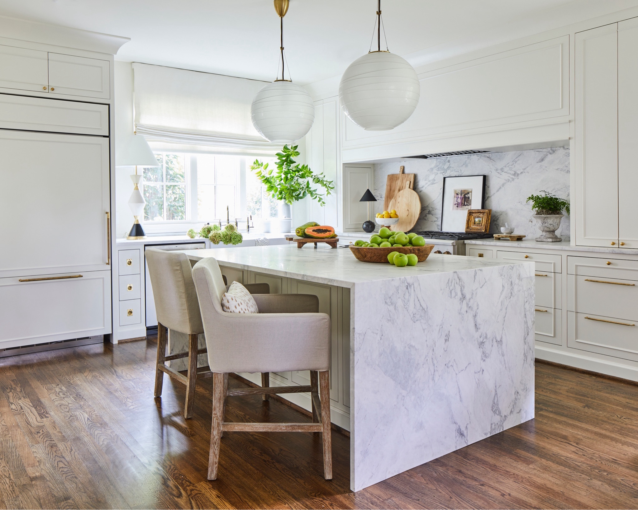 We love how this kitchen turned out! Shop some of these pieces! Light pendant on sale and some great eclectic art pieces! 

#LTKsalealert #LTKhome