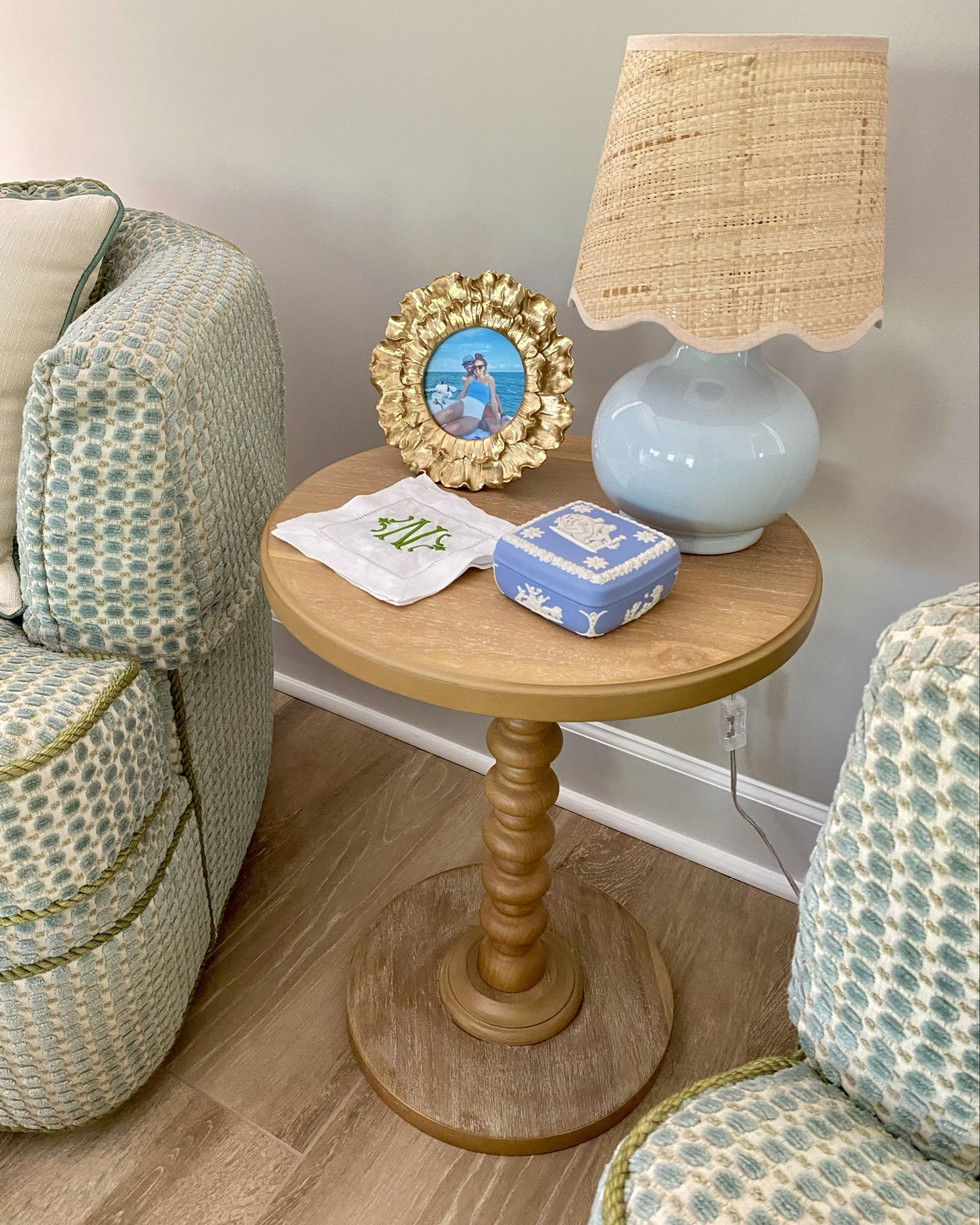 Designer inspired lamp at a fraction of the price!!

(I embroidered the cocktail napkins myself but I linked the ones I used!)

#LTKHome