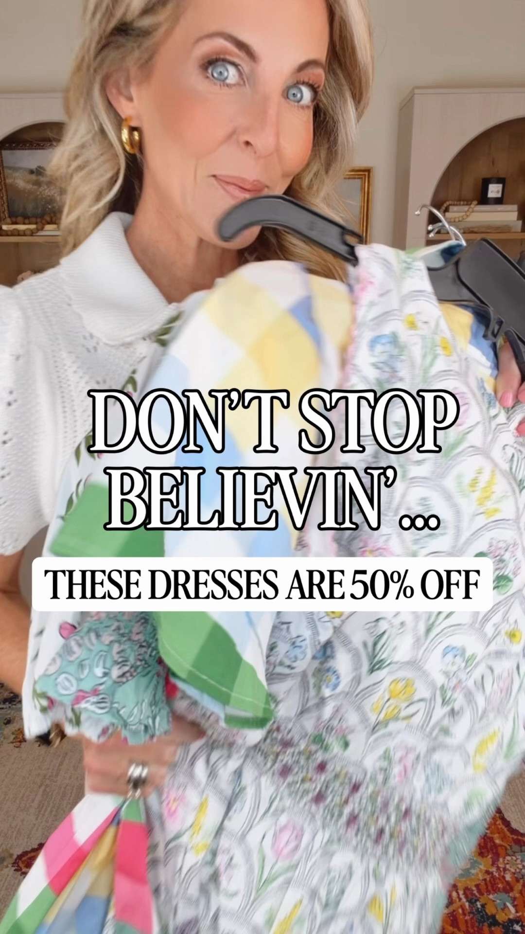Don’t stop believin’… because I did not see this sale coming 🤯 Belk is 50% off right now and these dresses are GOOD… like truly so many pieces under $50 and perfect for everything you’ve got coming up this spring! Comment DRESS and I’ll send you all the links! 

Use code DRESSITUP …. For 50% off  everyday easy dresses to wear to church, brunch, trips, and everything in between… these are the kind you’ll throw on and feel instantly put together. I’m wearing an XS in all, and I linked everything I could + found lookalikes for the one I couldn’t! Trust me… this is one of those “don’t wait” sales! Sale ends Friday! @Belk 
