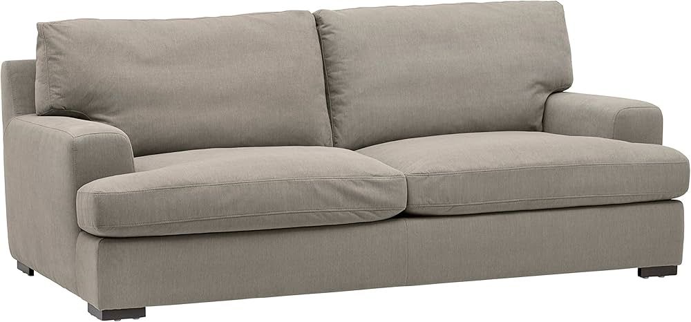 Amazon Brand – Stone & Beam Lauren Down-Filled Oversized Sofa Couch, 89"W, Slate | Amazon (US)