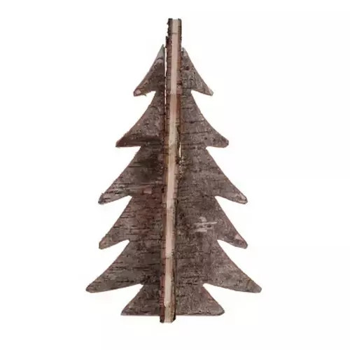 Creative Co-Op Interlocking Birch Bark Tree Figurine | Scheels Sports
