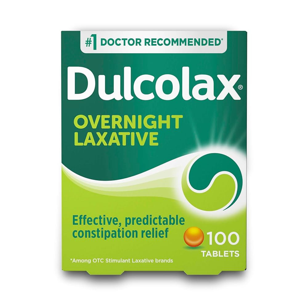 Dulcolax Stimulant Laxative Tablets, Predictable & Effective Constipation Relief, Relieves Strain... | Amazon (US)