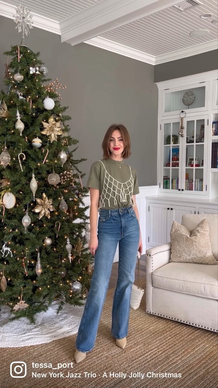 Beaded top // pearl top // statement piece // how to style // gifts for her // gifts under 100 // holiday party outfits 

#LTKstyletip #LTKGiftGuide #LTKHoliday