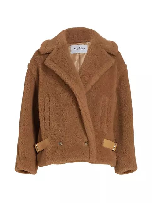 Max Mara Davy Camel Wool-Blend Jacket | Saks Fifth Avenue