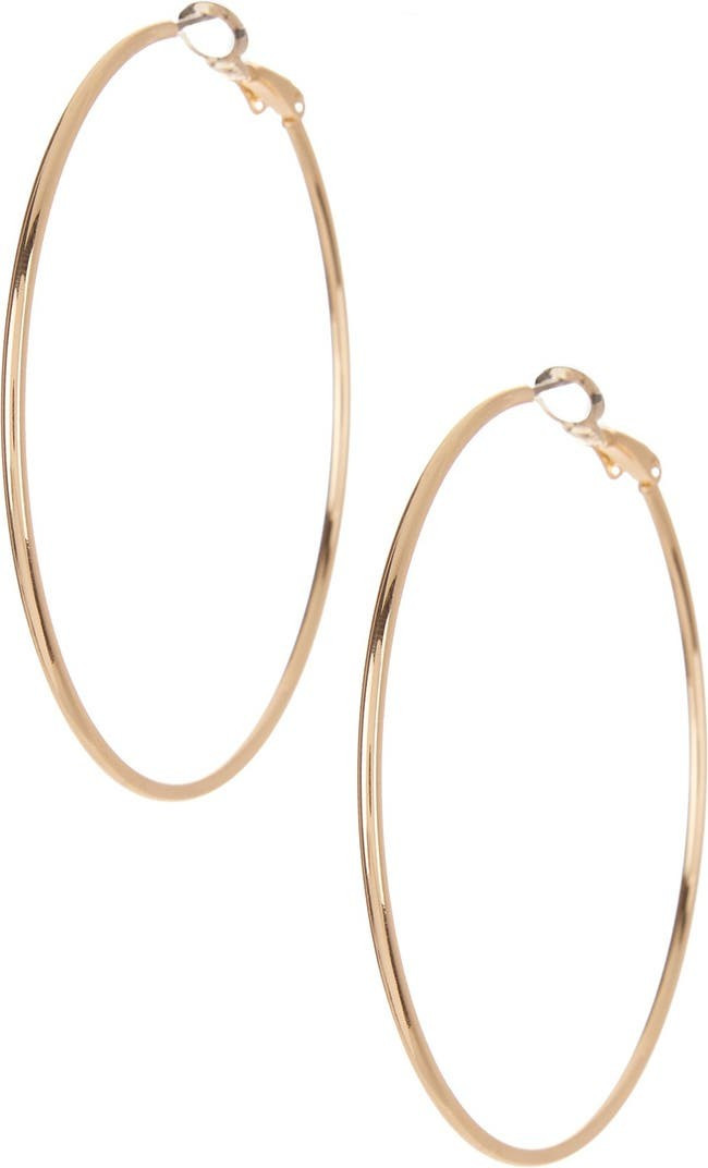 Large Basic 57mm Hoop Earrings | Nordstrom Rack
