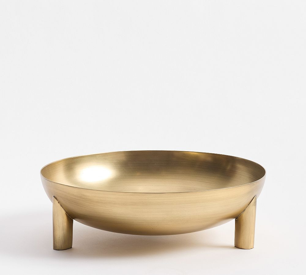 Brass Footed Bowl | Pottery Barn (US)