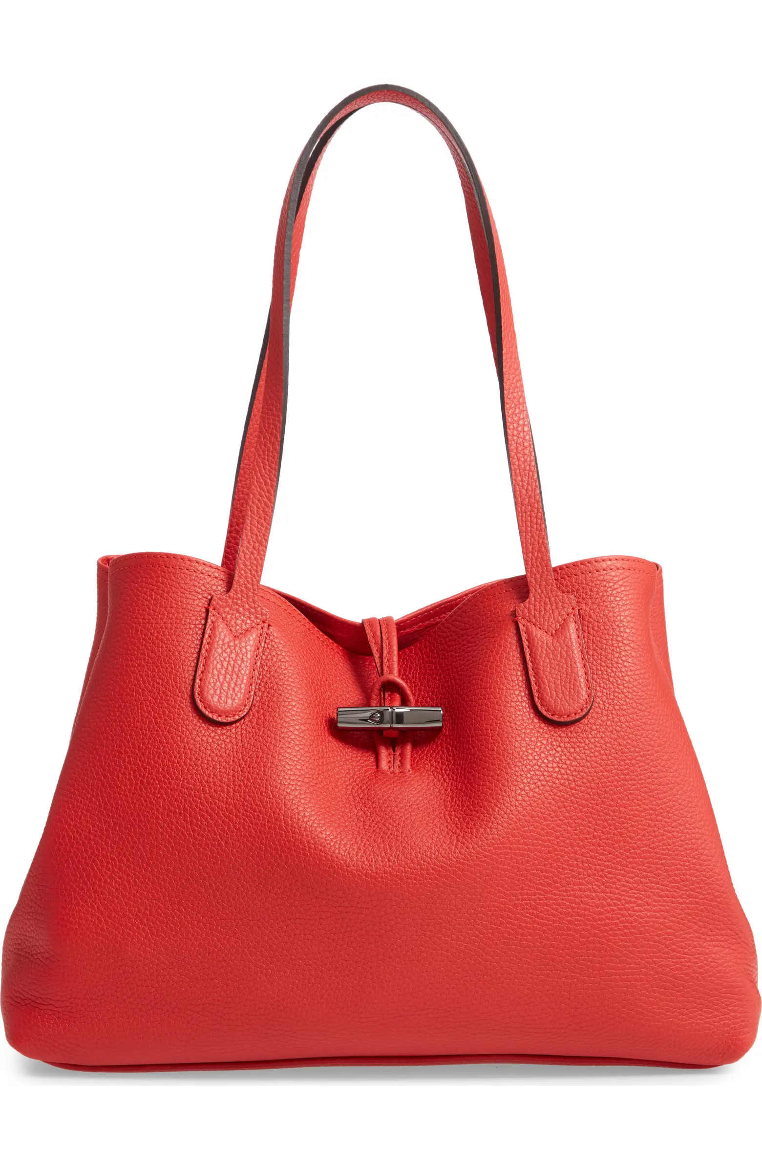 Longchamp Roseau Essential Mid Leather Tote | Nordstromrack | Nordstrom Rack