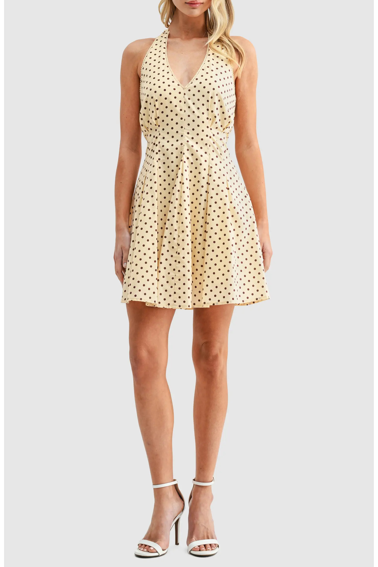 Polka Dot Halter Dress (Women) | Nordstrom | Nordstrom