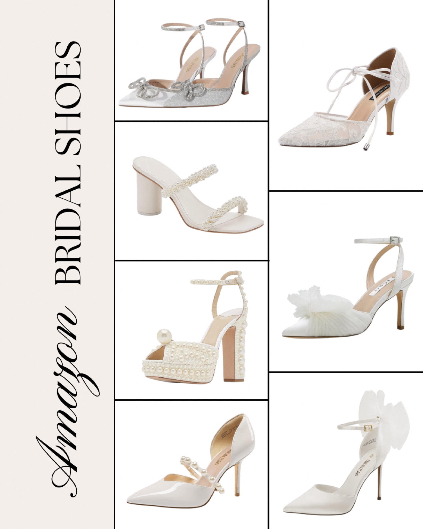 Bridal Shoes from Amazon! 

#LTKParties #LTKWedding #LTKFindsUnder50