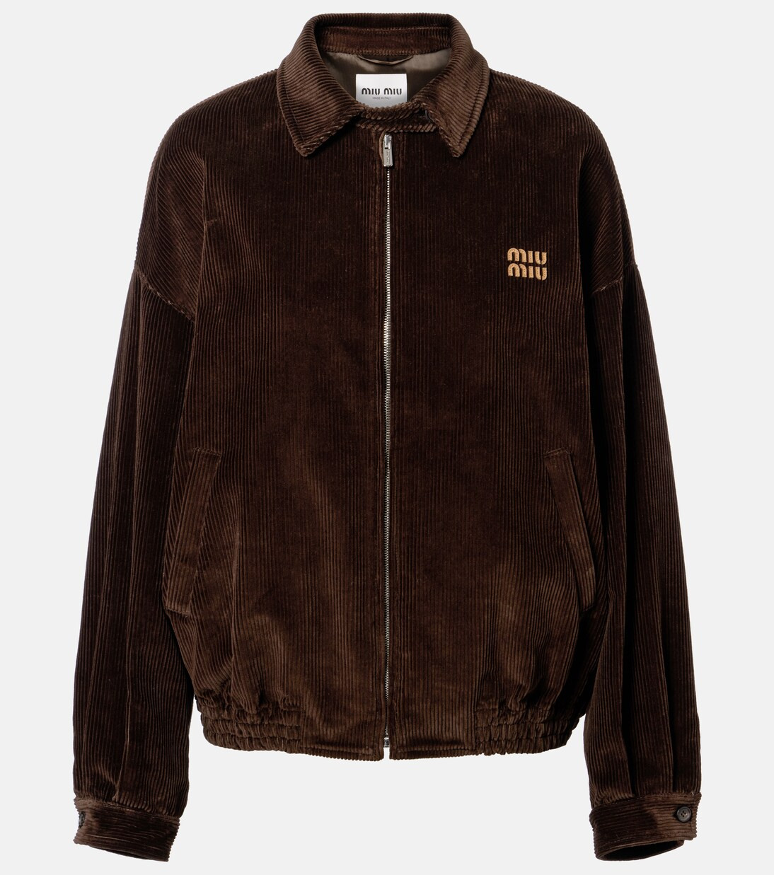 Oversized cotton corduroy blouson jacket | Mytheresa (US/CA)