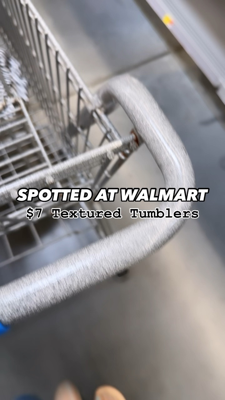 Spotted the cutest, seven dollar textured tumblers for spring and summer at Walmart! Loving these fun colors!

Follow me for more affordable, Walmart finds! 

#LTKfindsunder50 #LTKSeasonal #LTKhome