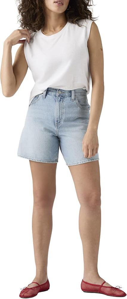 Levi's Women's High Rise Baggy Shorts | Amazon (UK)