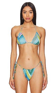 DEVON WINDSOR Winona Bikini Top in Marine from Revolve.com | Revolve Clothing (Global)