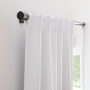 European Flax Linen Blackout Curtain | West Elm (US)