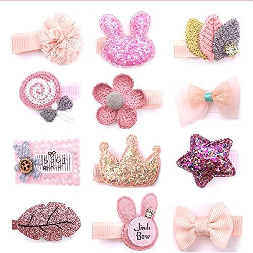 hair clips for babies toddler hair clips Baby Girl's Hair Clips Cute Hair Hairpins Set Cute Hair... | Amazon (US)