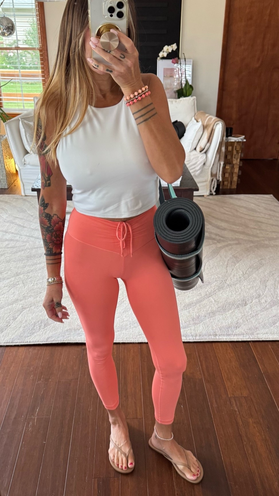 Leggings - small. Tank -large.

#LTKOver40 #LTKActive #LTKPetite