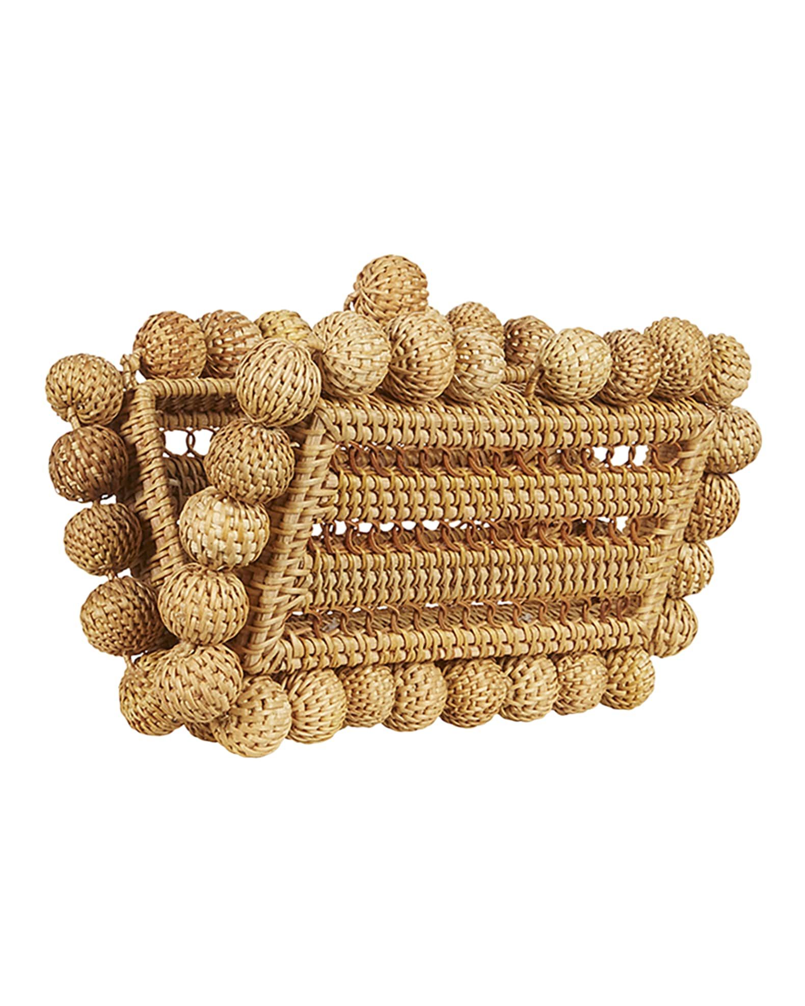 Cult Gaia Sphere Natural Clutch Bag | Neiman Marcus