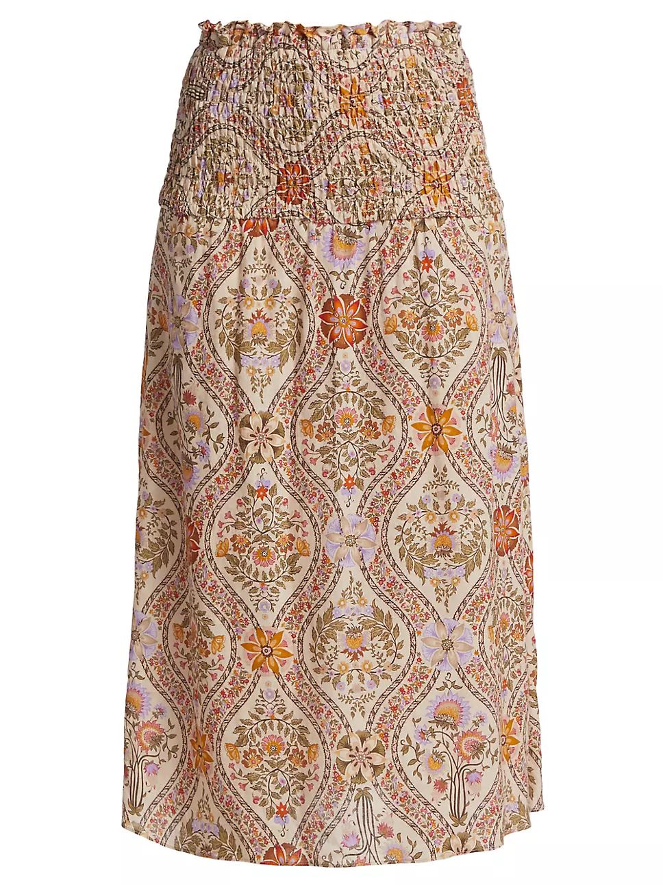 Madani Smocked Skirt | Saks Fifth Avenue