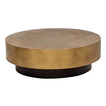 Modern Steel Coffee Table (43.5") | West Elm (US)