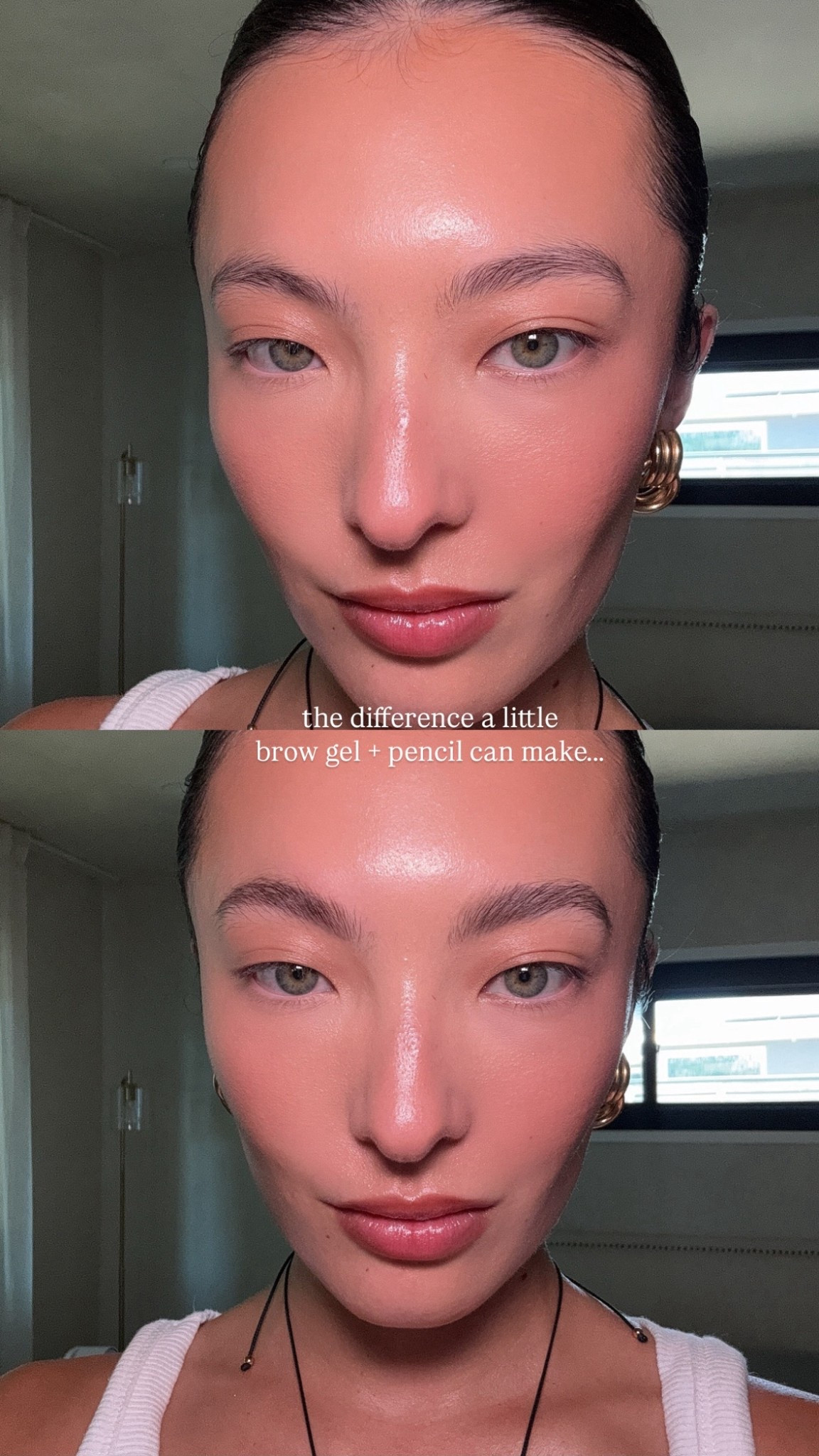 #AD Brows really do change the whole look of your face 👀this is how I get the laminated brow look in just a few minutes @maybelline 

#Ad #MaybellinePartner #TargetPartner#Target #browgel #laminatedbrows #grwm @target @maybelline
