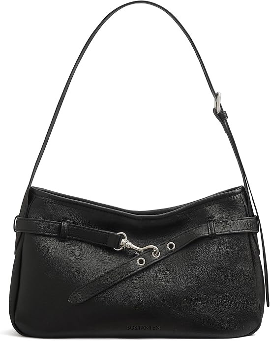 BOSTANTEN Shoulder Bag for Women, Vegan Leather Hobo Bag, Trendy Handbags Designer Fall Purses wi... | Amazon (US)
