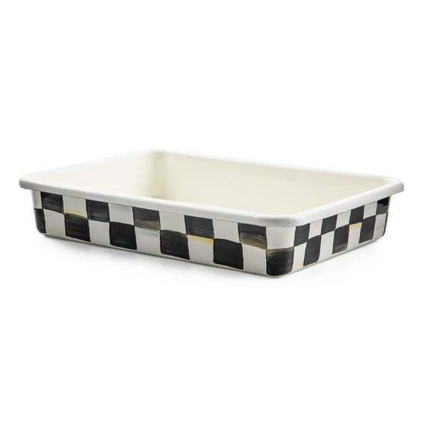MacKenzie-Childs Courtly Check 9" x 13" Baking Pan | MacKenzie-Childs