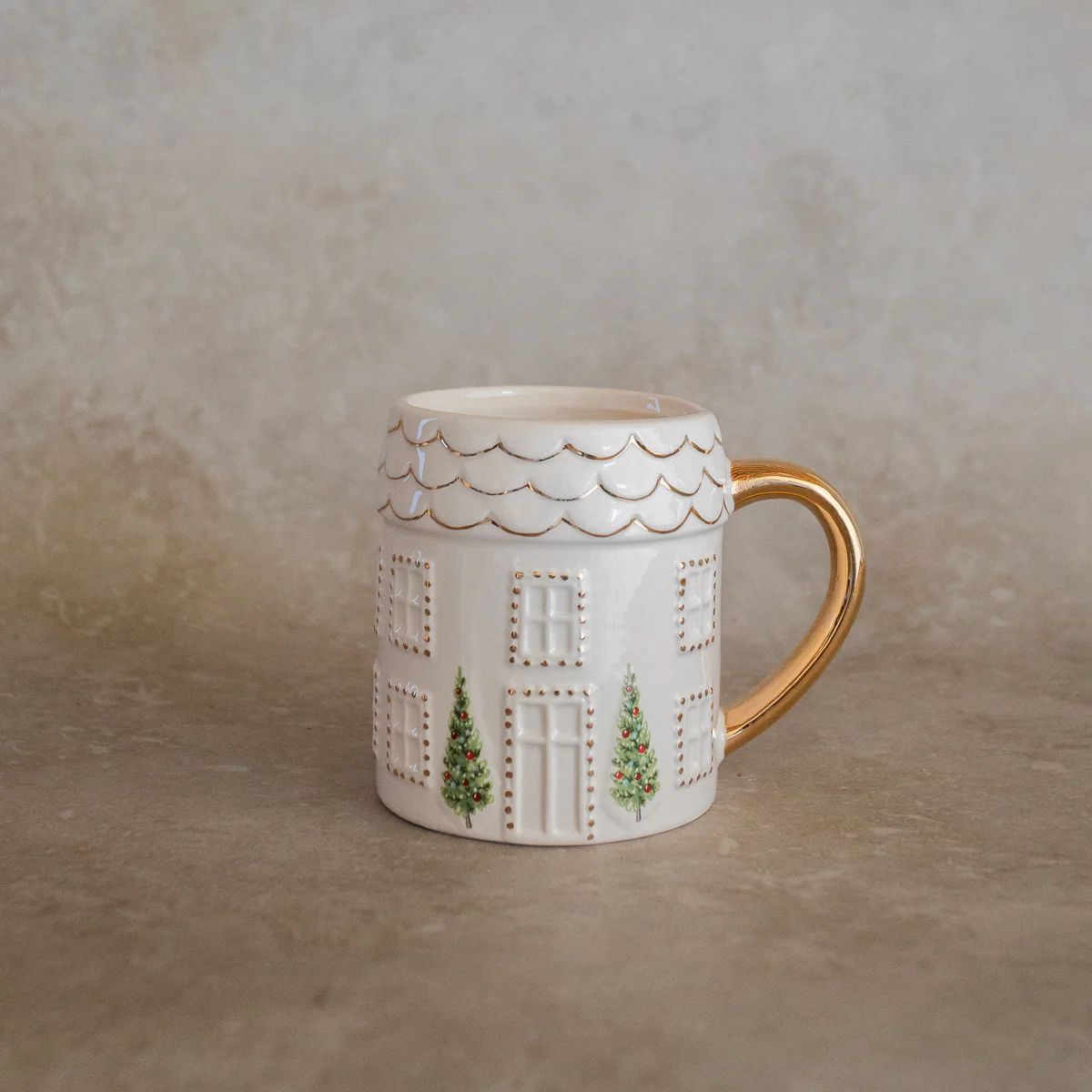 Cedar Cottage Ceramic Mug | Monika Hibbs Home