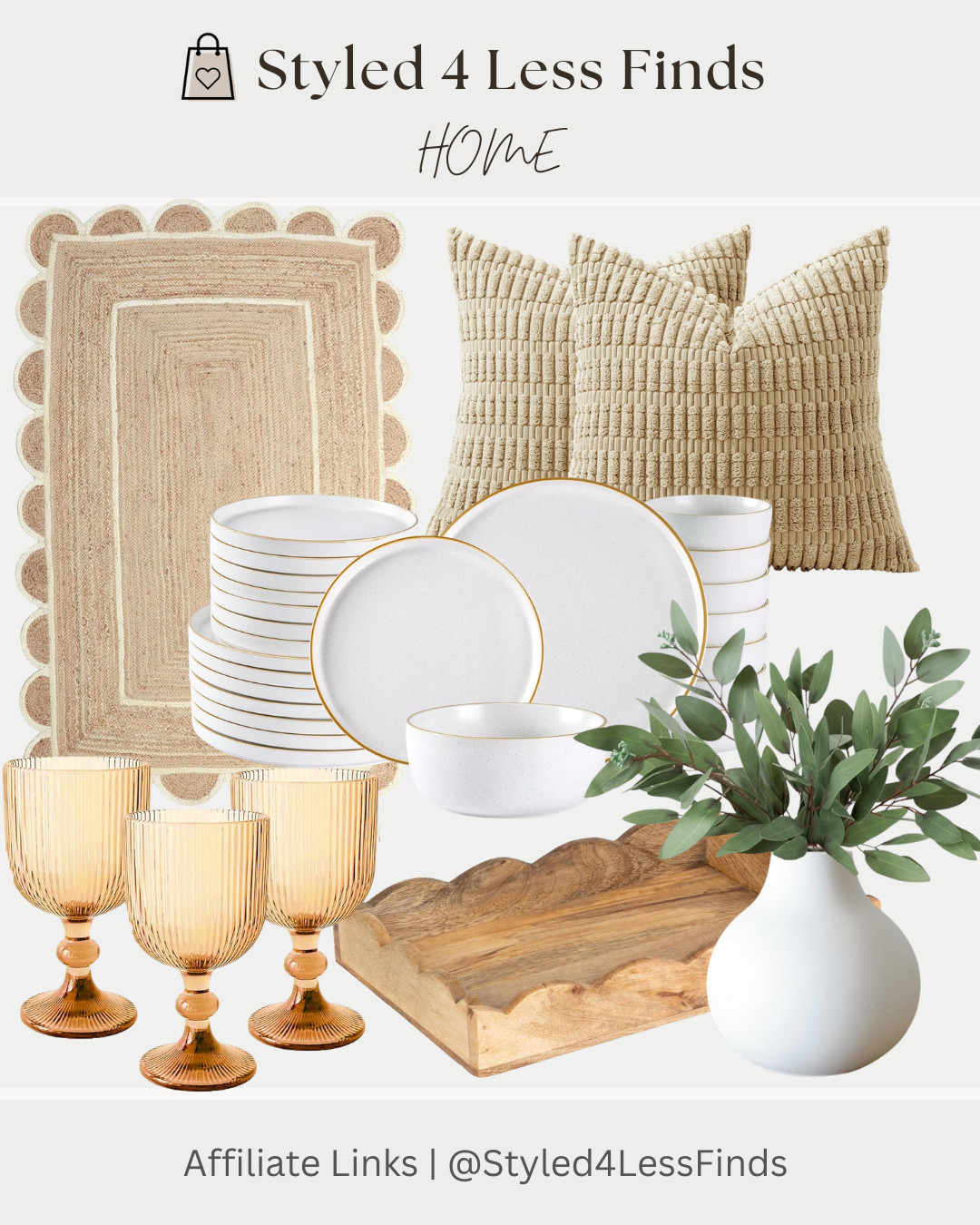 Elevate your dining experience with these chic dinnerware and wine glasses. Perfect for any occasion! 

 #LTKcanada #LTKsummer #LTKhome