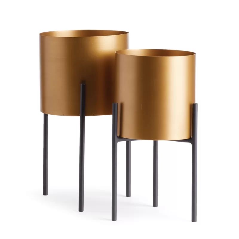 Clara Metal Planter Set | Wayfair North America