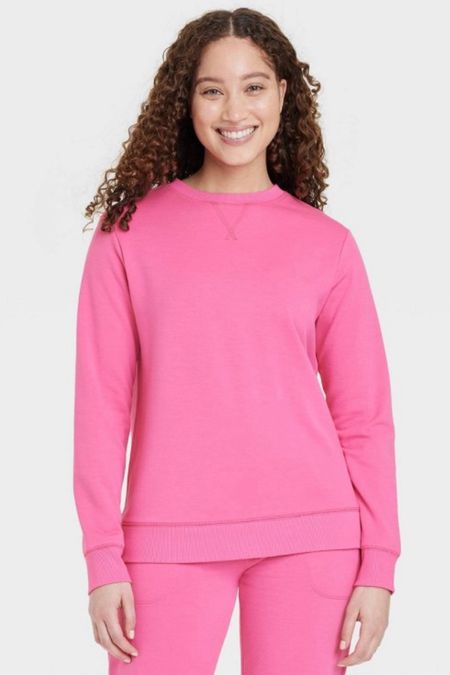 Seriously my favorite sweatshirt from Target now comes in 2 fun bright colors for spring! RUN before it sells out! 

#LTKunder50 #LTKFind #LTKstyletip