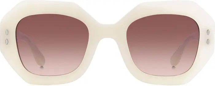 Isabel Marant 52mm Gradient Geometric Sunglasses | Nordstrom | Nordstrom